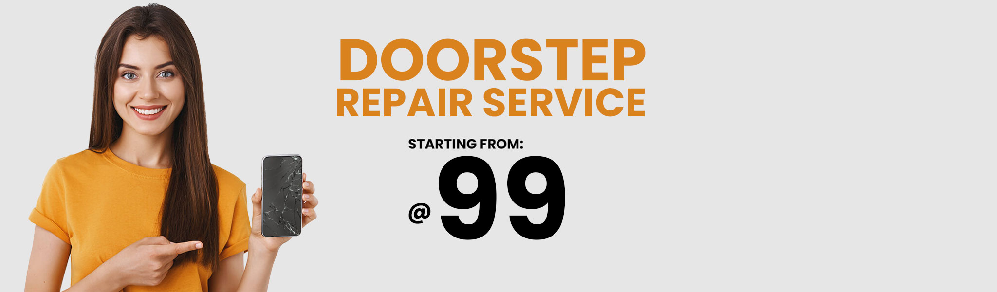 India's most trusted mobile repair service now at your Doorstep!